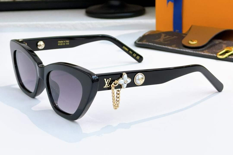 Z2988 Sunglasses Black Gradient Gray