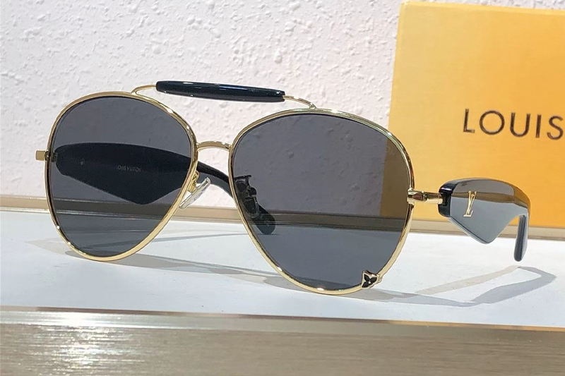 Z3462U Sunglasses Gold Black Gray
