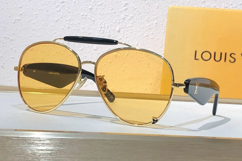 Z3462U Sunglasses Gold Black Yellow